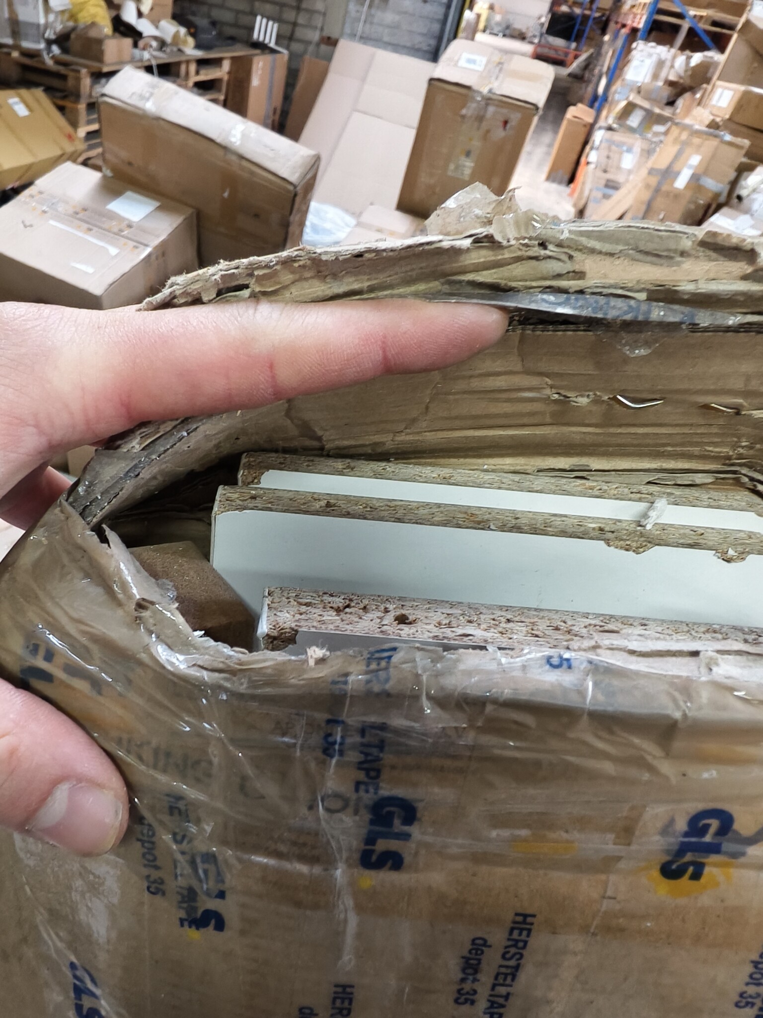 Peuterbed LUK - kinderbed met hek en matras - 160x80 cm - wit