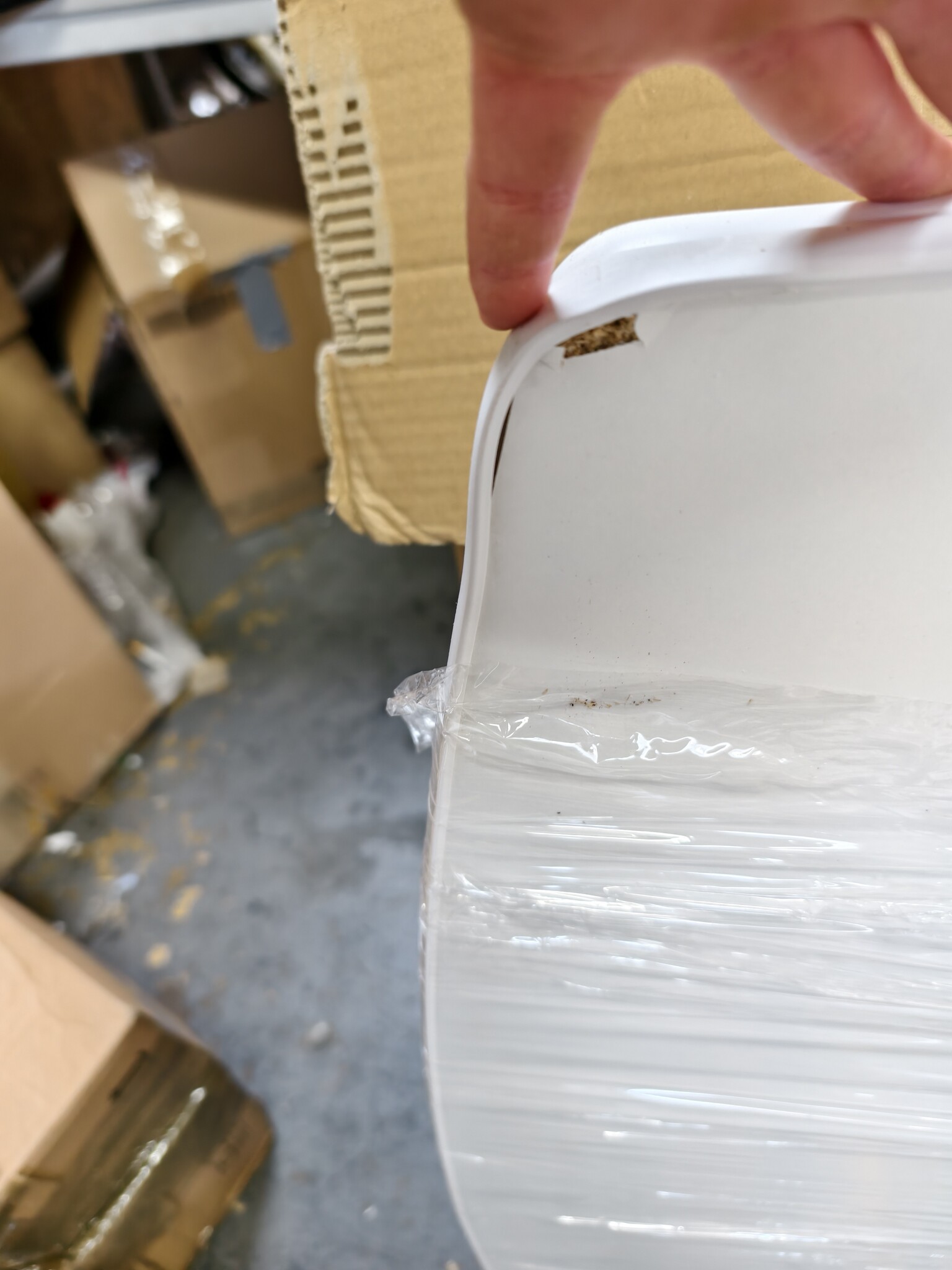 Peuterbed LUK - kinderbed met hek en matras - 160x80 cm - wit