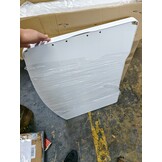 Peuterbed LUK - kinderbed met hek en matras - 160x80 cm - wit