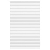 vidaXL Zebra rolgordijn 150x200 cm stofbreedte 145,9cm polyester wit