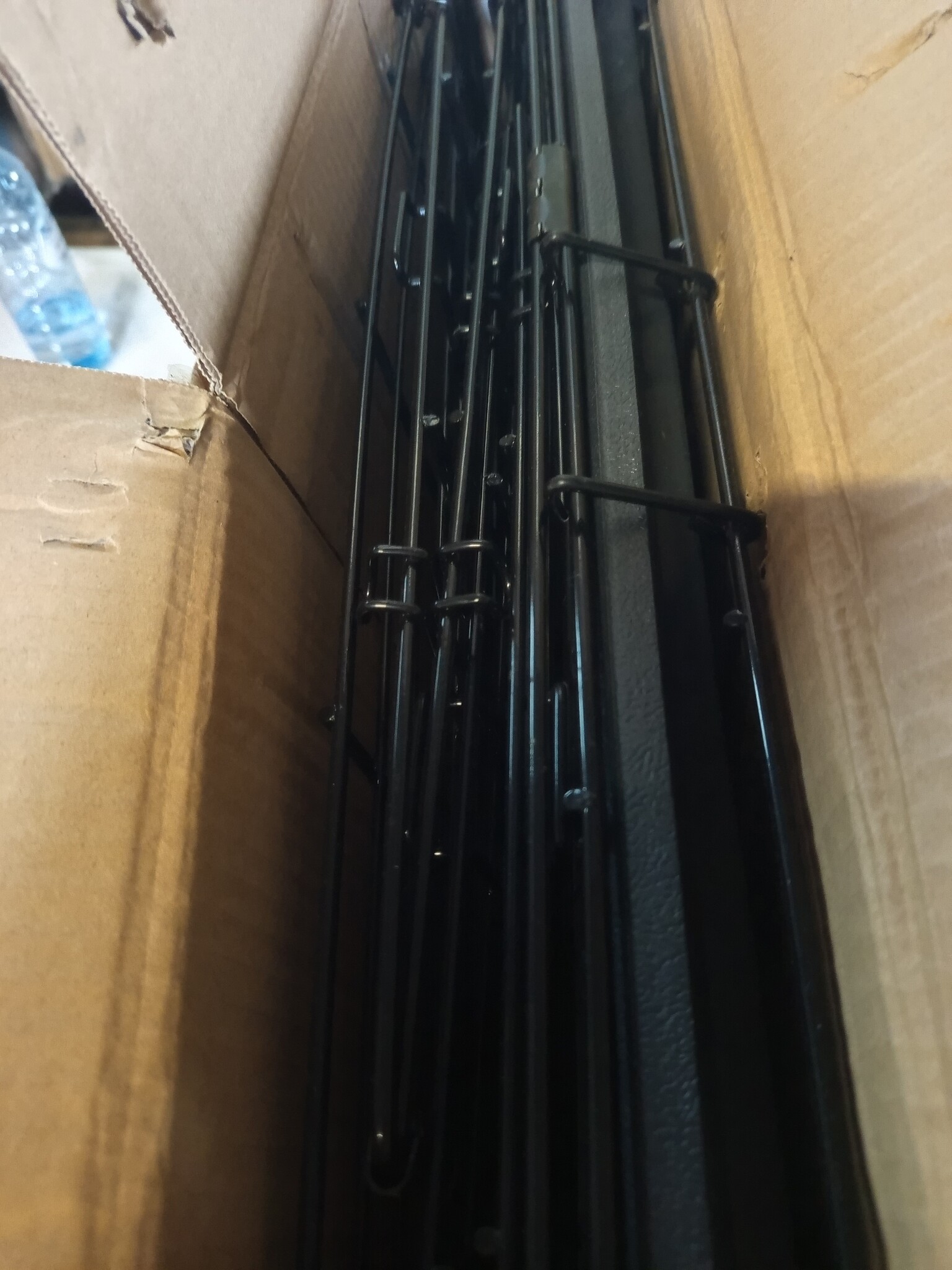 Hondenkooi Metaal Zwart 119x74x114cm Dubbele Deur Verhoogd