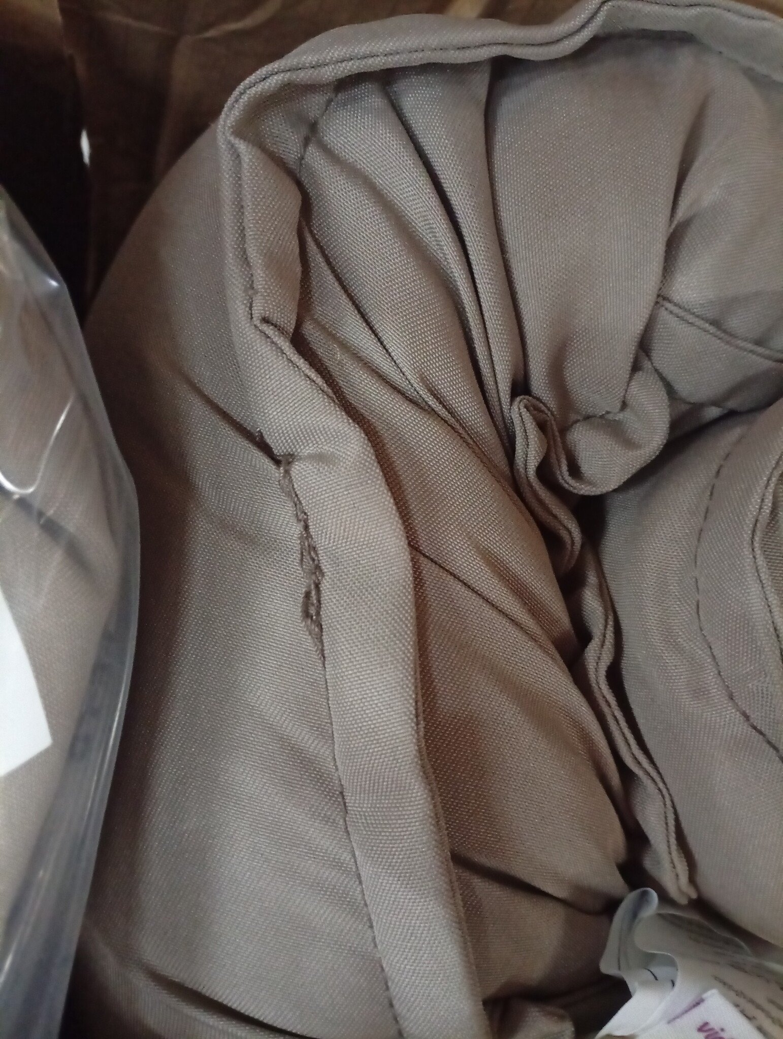 vidaXL Pallet Kussen Set 2 pcs Taupe 120 x 40 x 8 cm Oxford stof