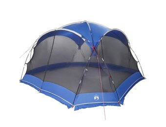 vidaXL Camping Muggennet azuurblauw 434 x 434 x 230 cm Polyester