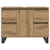 VidaXL Badkamerkast Artisanaal Eiken 80x33x60 cm - 40% Korting!