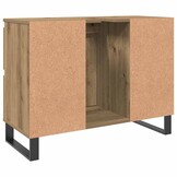 VidaXL Badkamerkast Artisanaal Eiken 80x33x60 cm - 40% Korting!