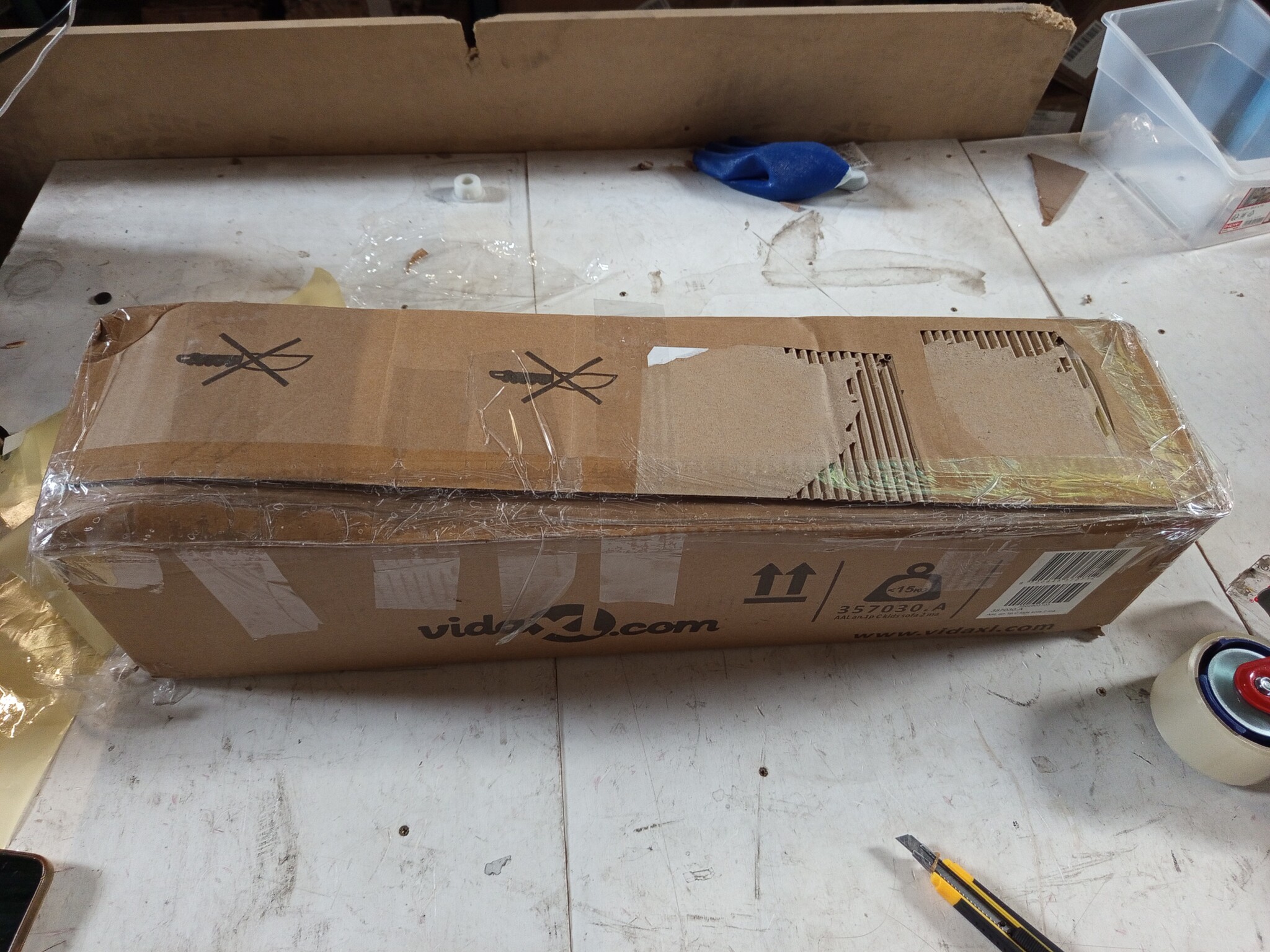 vidaXL Kinderslaapbank Pluche Antraciet - 55% Korting! Nu 1 stuks!