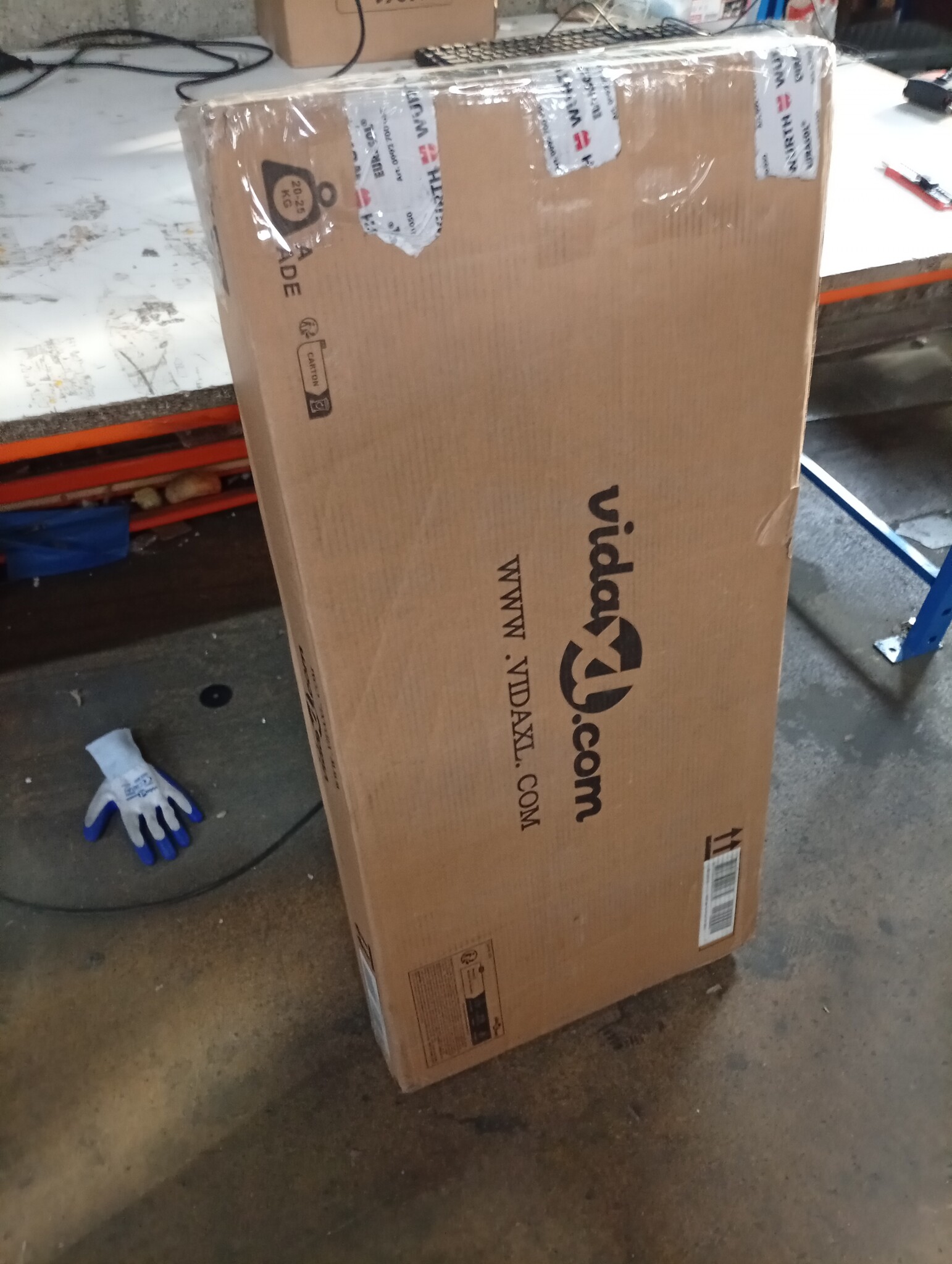 vidaXL Wastafelonderkast Lyon 80x46x81,5 cm bewerkt hout hoogglans wit