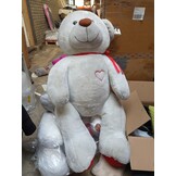 Reuze Witte Knuffelbeer 190cm - I Love You - 60% Korting!