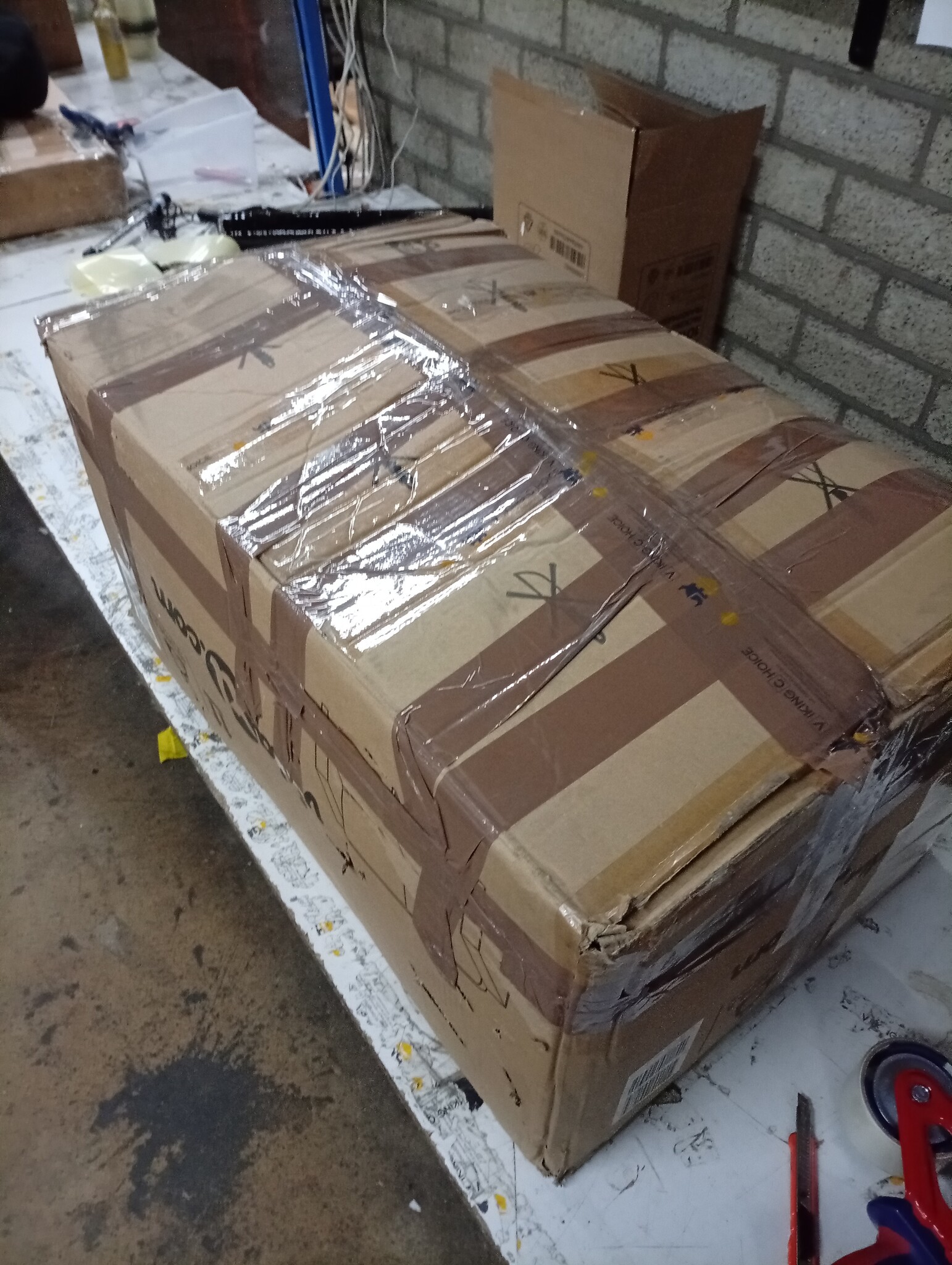 VidaXL Tweezitsbank Blauw Fluweel - 55% Korting!