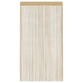 VidaXL Draadgordijnen Beige 100x250 cm (2 st) - 40% Korting!