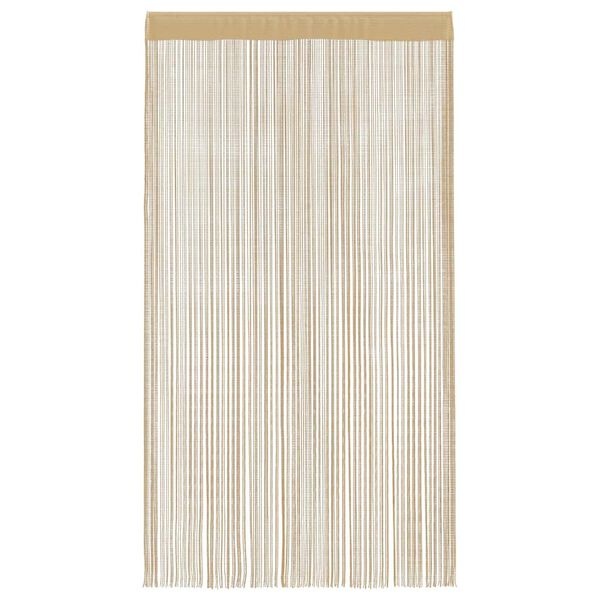 VidaXL Draadgordijnen Beige 100x250 cm (2 st) - 40% Korting!