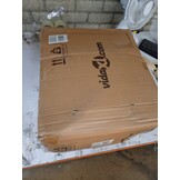 vidaXL Schommelstoel Fluweel Donkergrijs | 55% Korting | Als Nieuw!