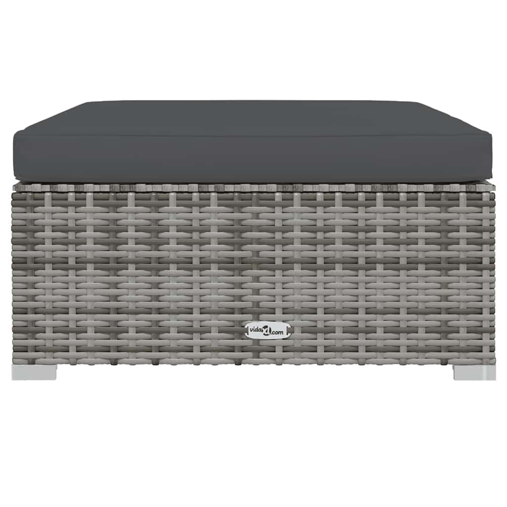 VidaXL Tuinvoetenbank met Kussen - 60% Korting! (Lichte Schade)