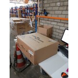 VidaXL Tuinvoetenbanken met Kussens - Massief Grenenhout Wit - 40% Korting!