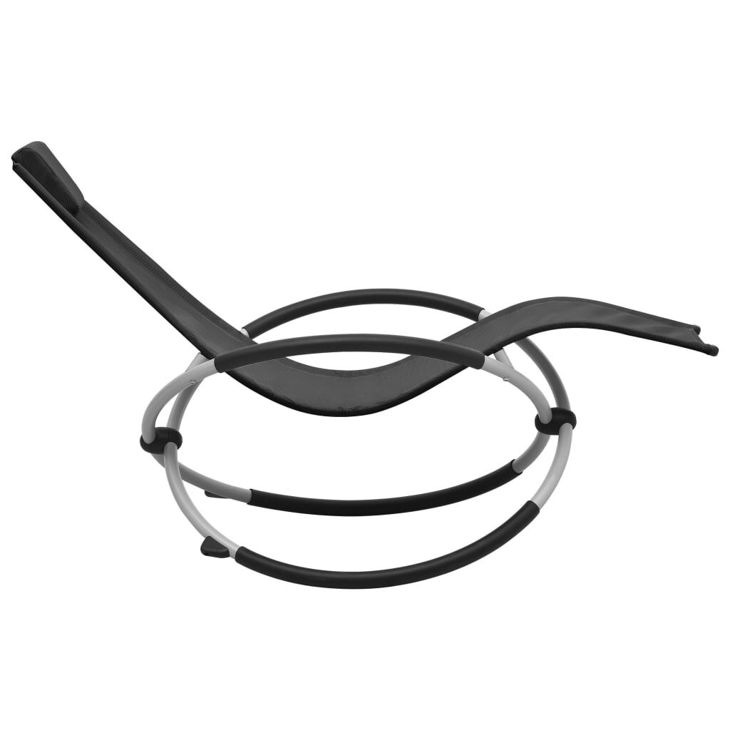 vidaXL Kinderligbed - Staal Zwart | 65% Korting | Zo Goed Als Nieuw!