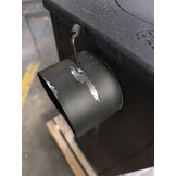 Houtkachel Antraciet 6.6-8.5kW - 40% Korting!