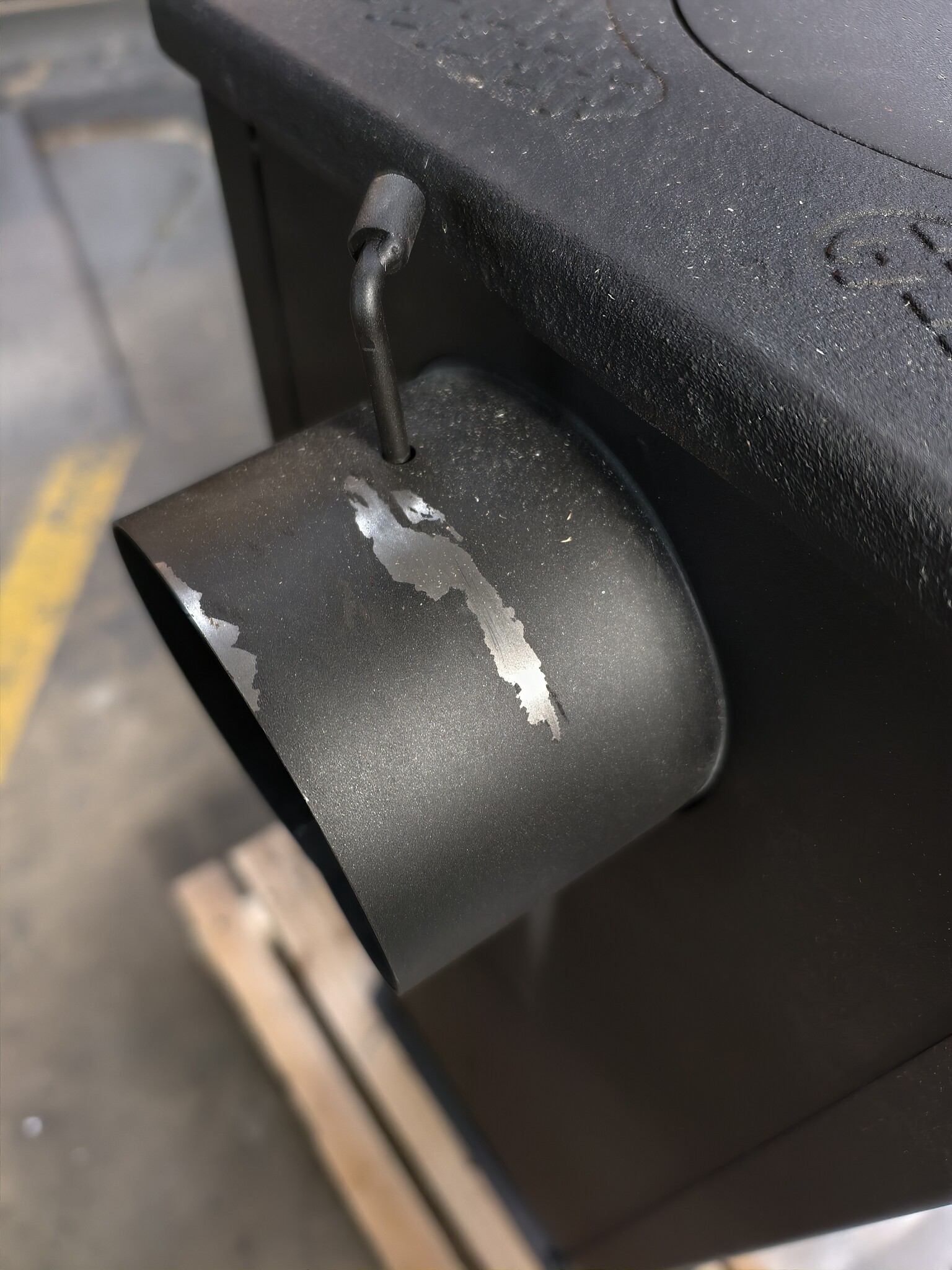 Houtkachel Antraciet 6.6-8.5kW - 40% Korting!