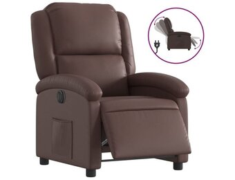 VidaXL Fauteuil Kunstleer Bruin - Nu met 53% Korting!