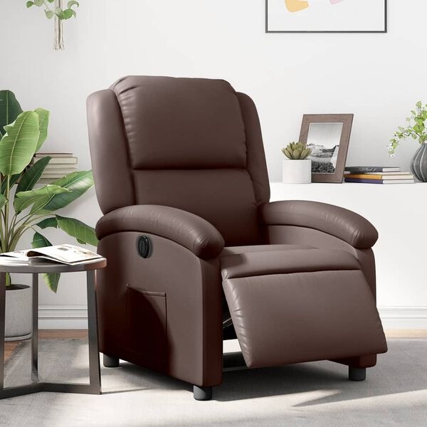 VidaXL Fauteuil Kunstleer Bruin - Nu met 53% Korting!