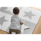 Puzzel Speelmat 180x180cm (9 Foam Tegels) - 40% Korting! Sterren