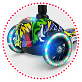 Kinder Step met LED Verlichting & 3 Wielen | 40% Korting | Max 35kg