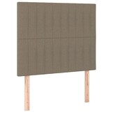 vidaXL Hoofdborden Taupe Stof 2 stuks - 40% Korting! Ideaal voor je slaapkamer