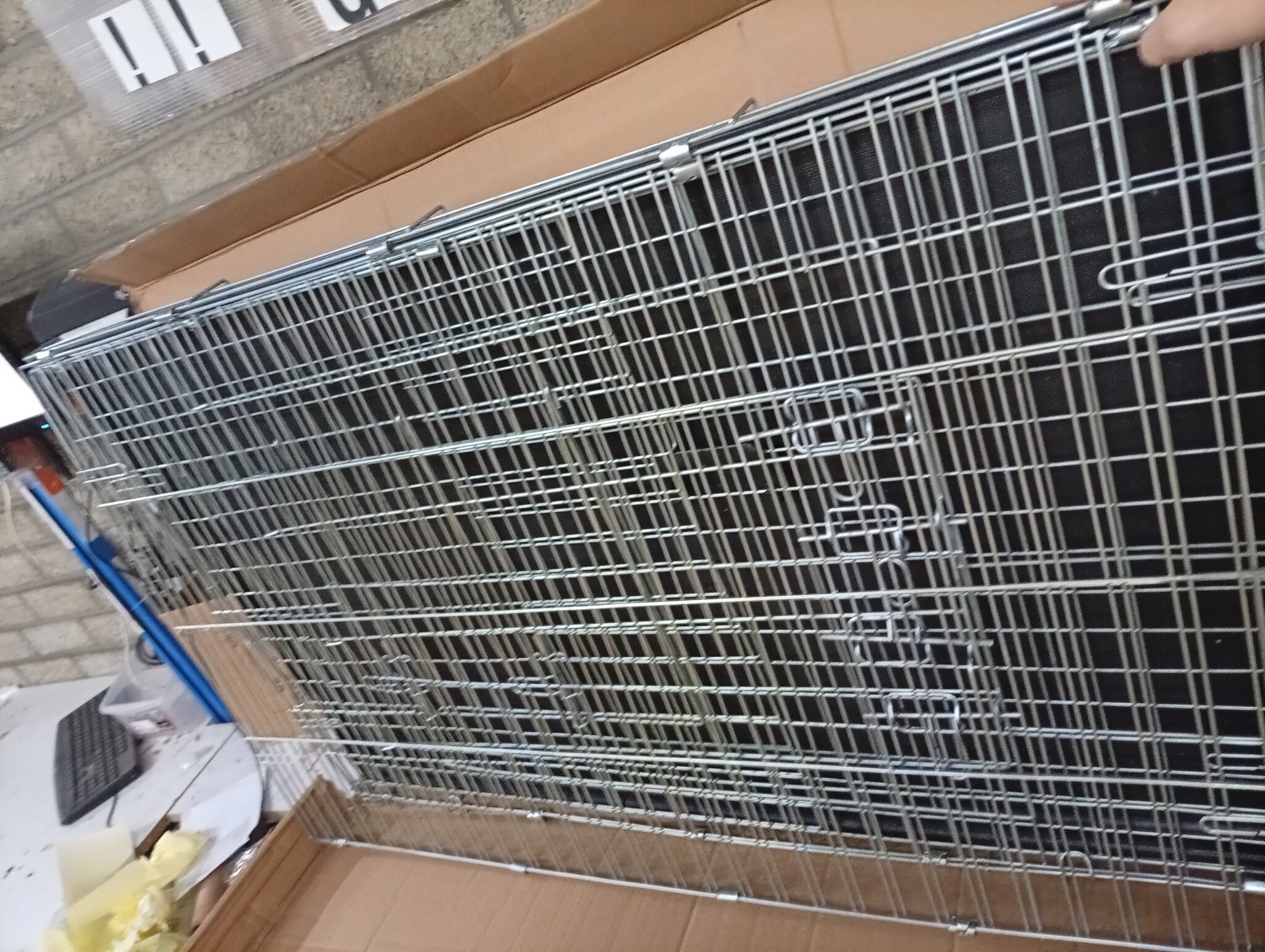 vidaXL Hondenbench XXL Metaal Inklapbaar - 60% Korting!