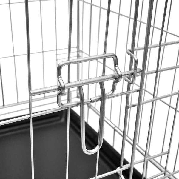 vidaXL Hondenbench XXL Metaal Inklapbaar - 60% Korting!