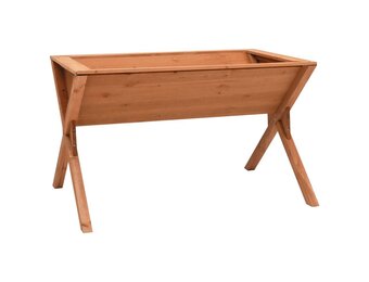 vidaXL Vuren Houten Plantenbak (90x55x56 cm) - 40% Korting!