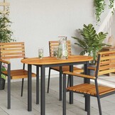 vidaXL Tafelblad Acaciahout Bruin 100x50x2cm - 40% Korting!