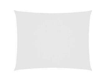 VidaXL Zonnescherm 5x6m Wit - 46% Korting! Rechthoekig & UV-bestendig