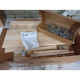 VidaXL Bureau Massief Grenenhout 140x50x75cm | 55% Korting! (Nieuwstaat)