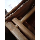 VidaXL Regisseursstoelen Bamboe & Stof (2st) Rood - 55% Korting!