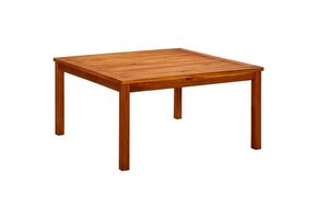 VidaXL Acaciahouten Tuintafel 85x85cm - 40% Korting! Uniek Stuk!