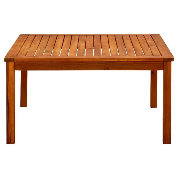 VidaXL Acaciahouten Tuintafel 85x85cm - 40% Korting! Uniek Stuk!