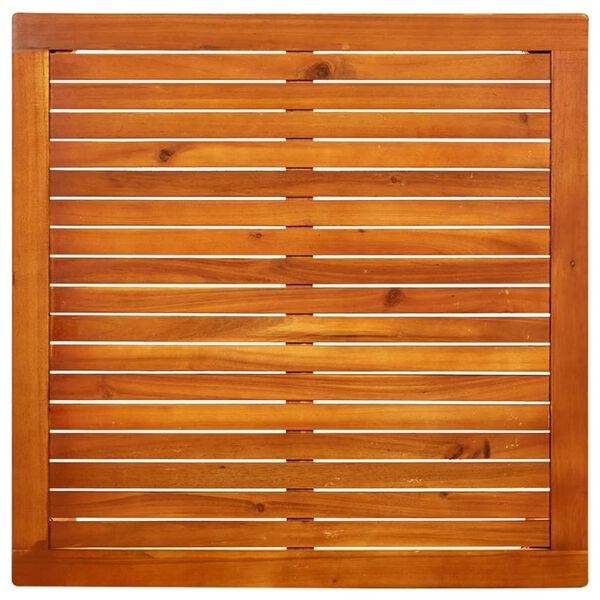 VidaXL Acaciahouten Tuintafel 85x85cm - 40% Korting! Uniek Stuk!
