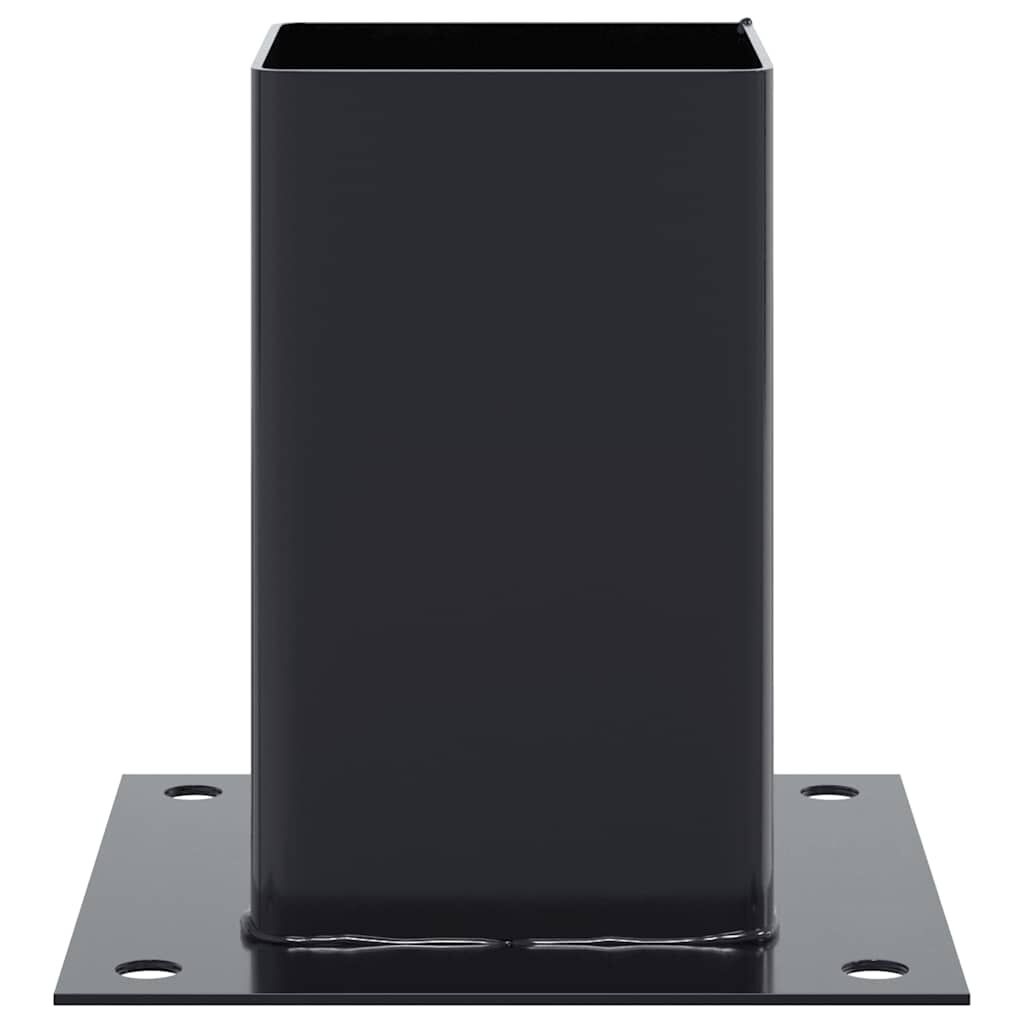 vidaXL Spokkels vierkant 12 st 91x91mm Antraciet - 40% Korting!