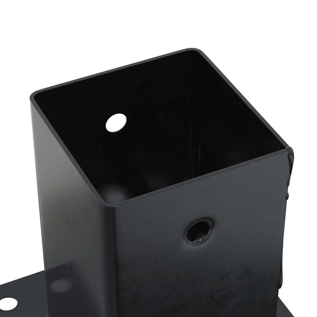 vidaXL Spokkels vierkant 12 st 91x91mm Antraciet - 40% Korting!