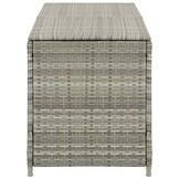 VidaXL Tuinbox Poly Rattan Grijs (40% Korting) - Op=Op!