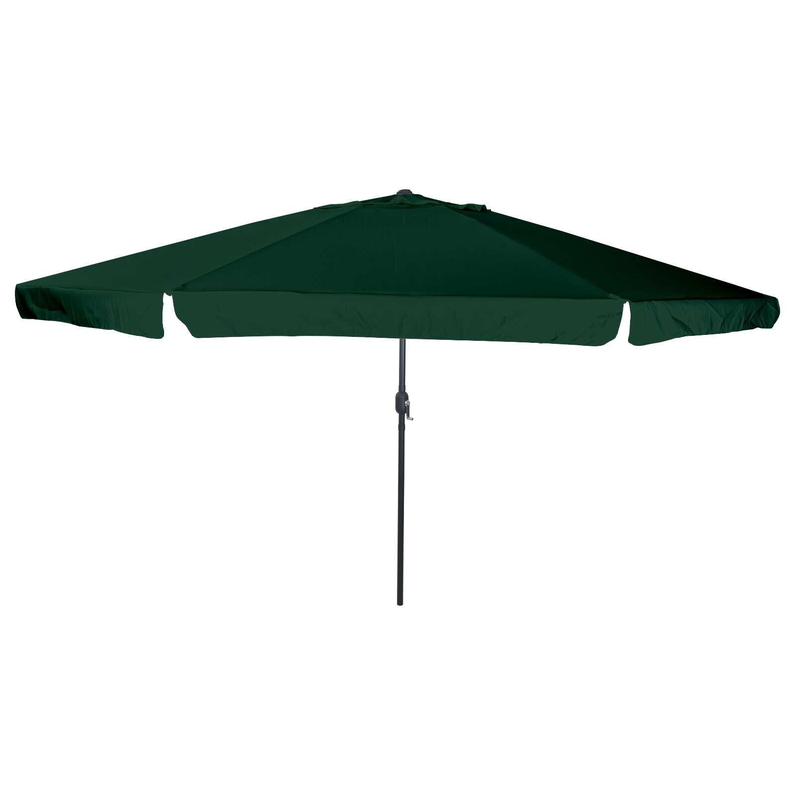 VidaXL Tuinparasol Zwart 395x395cm - 40% Korting! Retourproduct