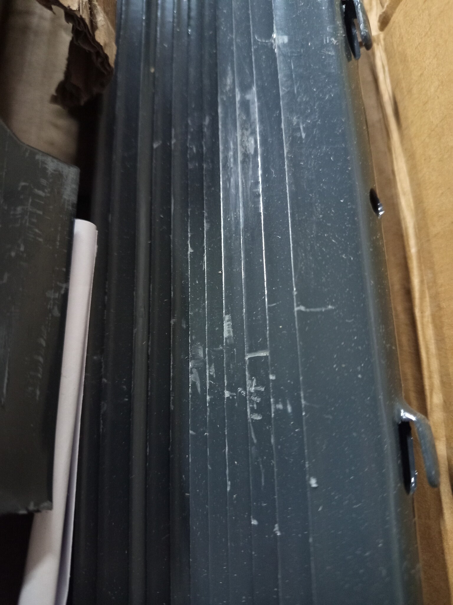 vidaXL Hekpalen Staal Grijs (22 stuks) - 140 cm | 55% Korting!