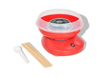 Suikerspinmachine 480W Rood - 55% Korting! Maak Zelf Heerlijke Suikerspinnen!