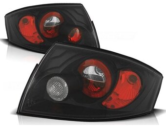 AUDI TT 99-06 Achterlichten Zwart - 55% Korting! (Krassen)