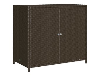 VidaXL Tuinkast Poly Rattan Bruin (56% Korting!) - Perfecte Opslag