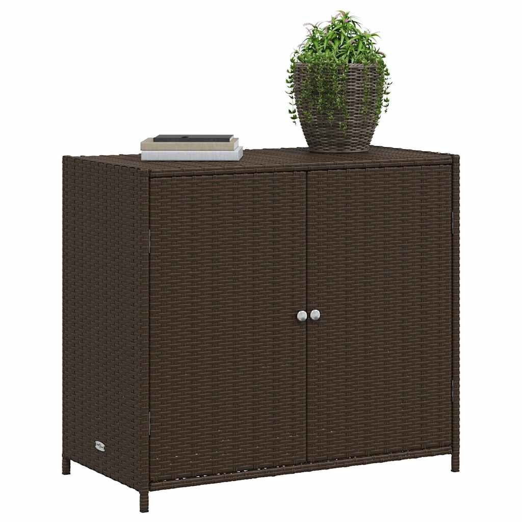 VidaXL Tuinkast Poly Rattan Bruin (56% Korting!) - Perfecte Opslag