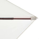 vidaXL Parasol Crèmewit (200x300cm) - 40% Korting! Goede staat