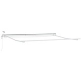 Markies Wit 4,5x3m Metaal - Handmatig, Nu 59% Korting!