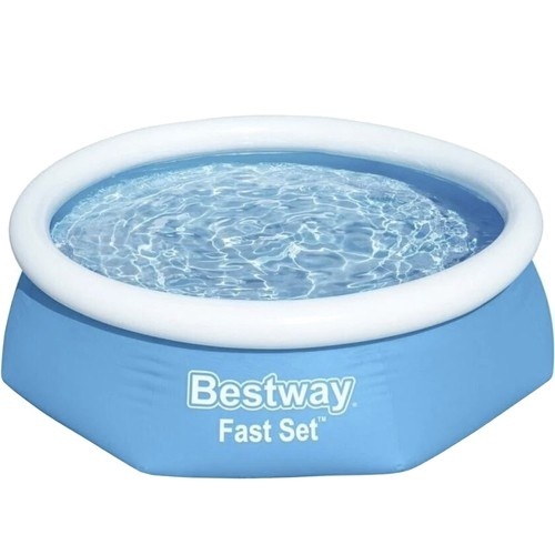 Bestway Fast Set Zwembad | 244x61cm Rond Blauw | -51% Korting! Uniek Aanbod!