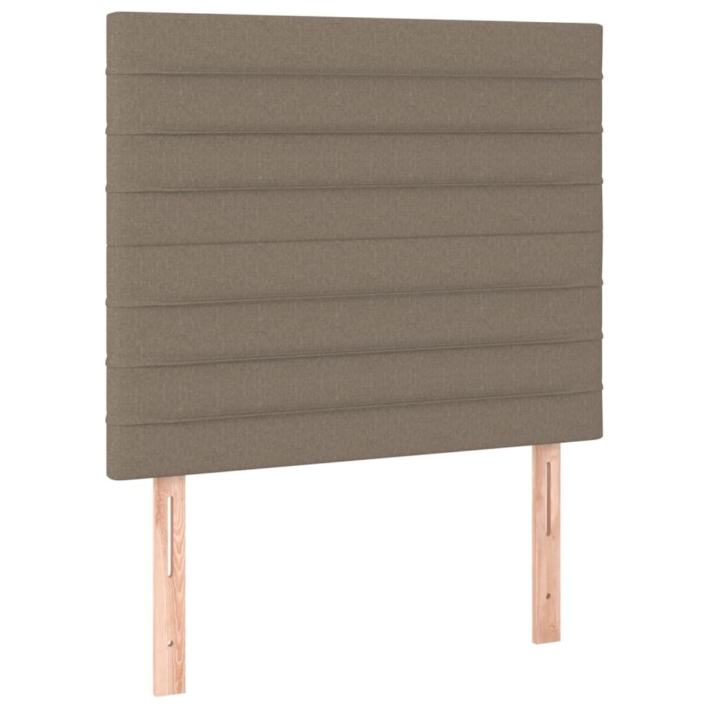 vidaXL Hoofdborden (2 st) Taupe 100x5x78/88 cm - 46% Korting!