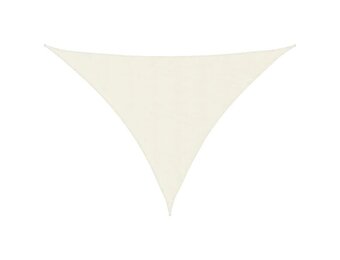 VidaXL Zonnescherm Driehoekig 4x5x5m Crème - 51% Korting!